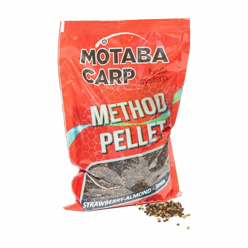 Motaba Carp Method Pellet Eper Mandula 3mm 800g Premium