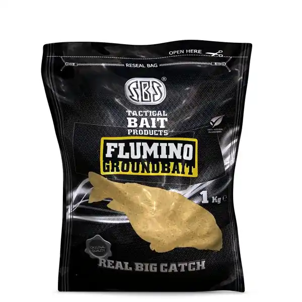 SBS Flumino Groundbait Natural 1kg Merkproduct