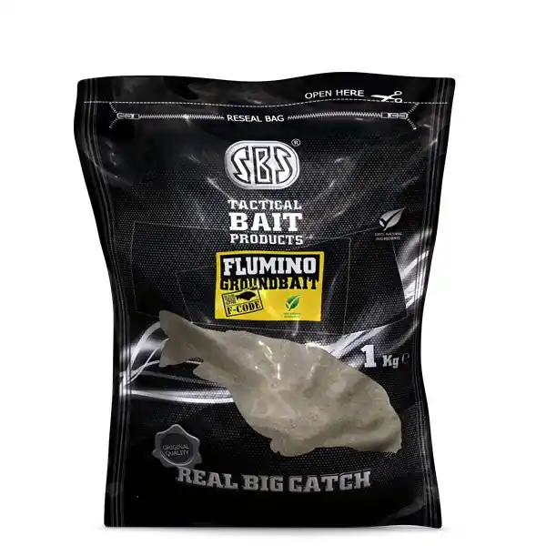 SBS Flumino Groundbait - F-Code Natur 1kg Gratis Retour