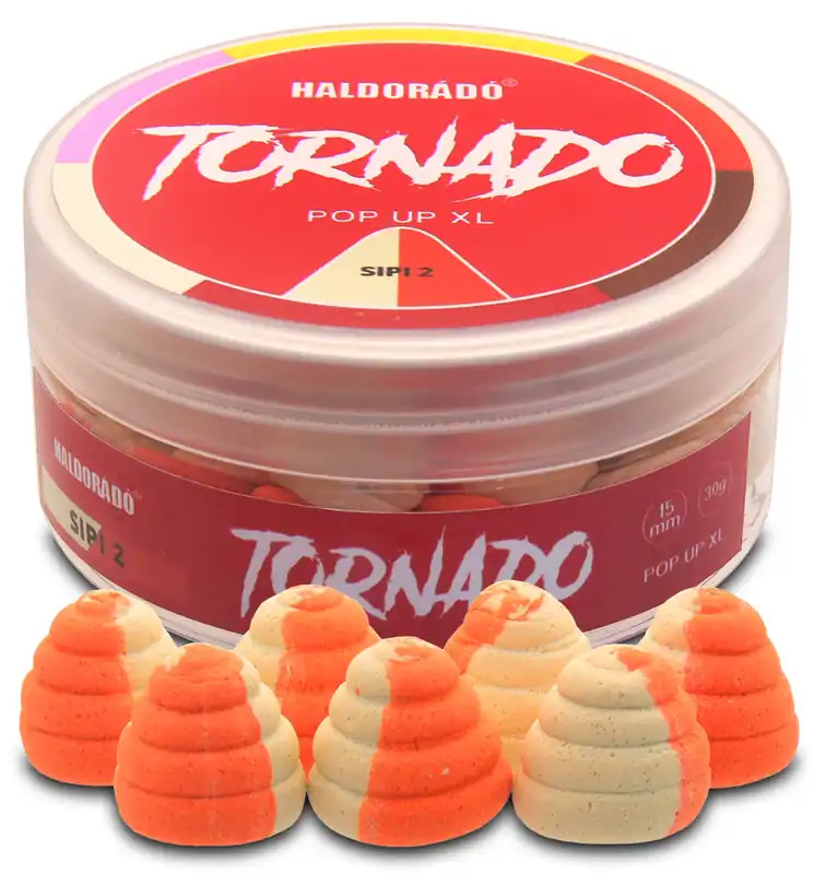 Haldorádó TORNADO Pop Up XL 15mm - Sipi 2 Direct Beschikbaar