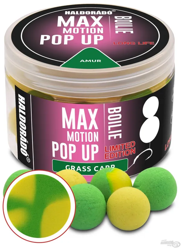 Haldorádó MAX MOTION Boilie Pop Up 16 mm Limited Edition - Amur Koopje