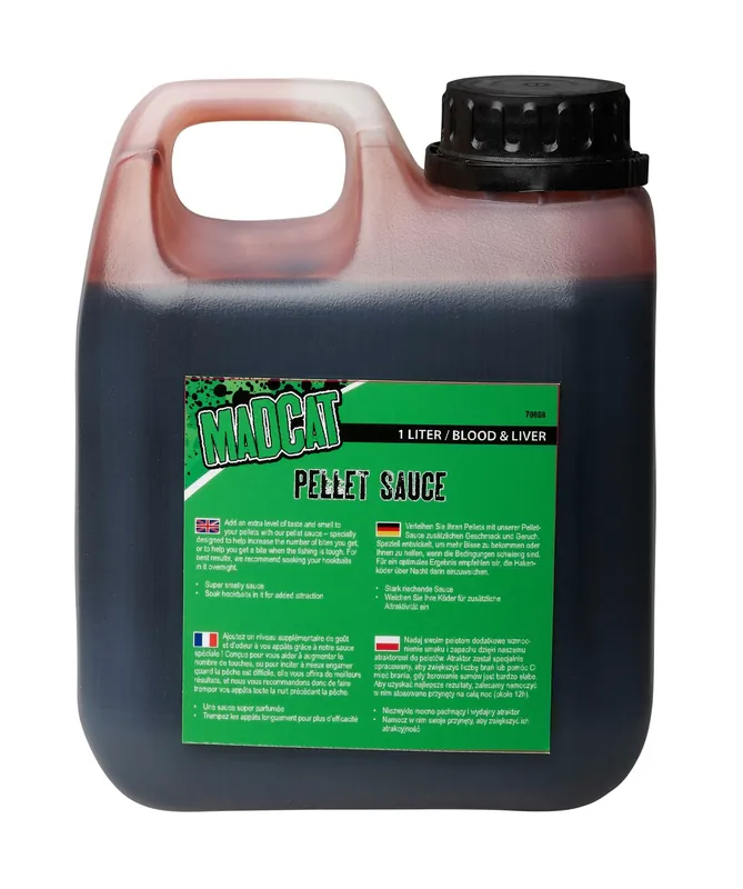 MADCAT PELLET SAUCE 1000ML HALIBUT aroma Bestseller