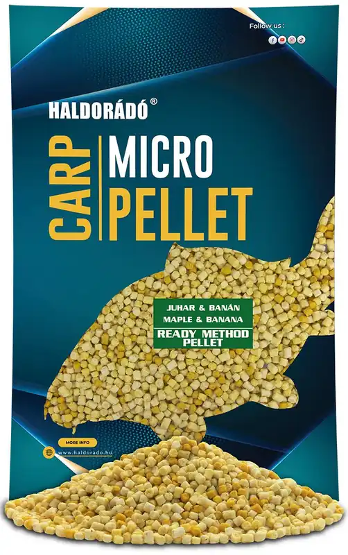Tijdelijk Beschikbaar Haldorádó Ready Method Pellet - Juhar & Banán