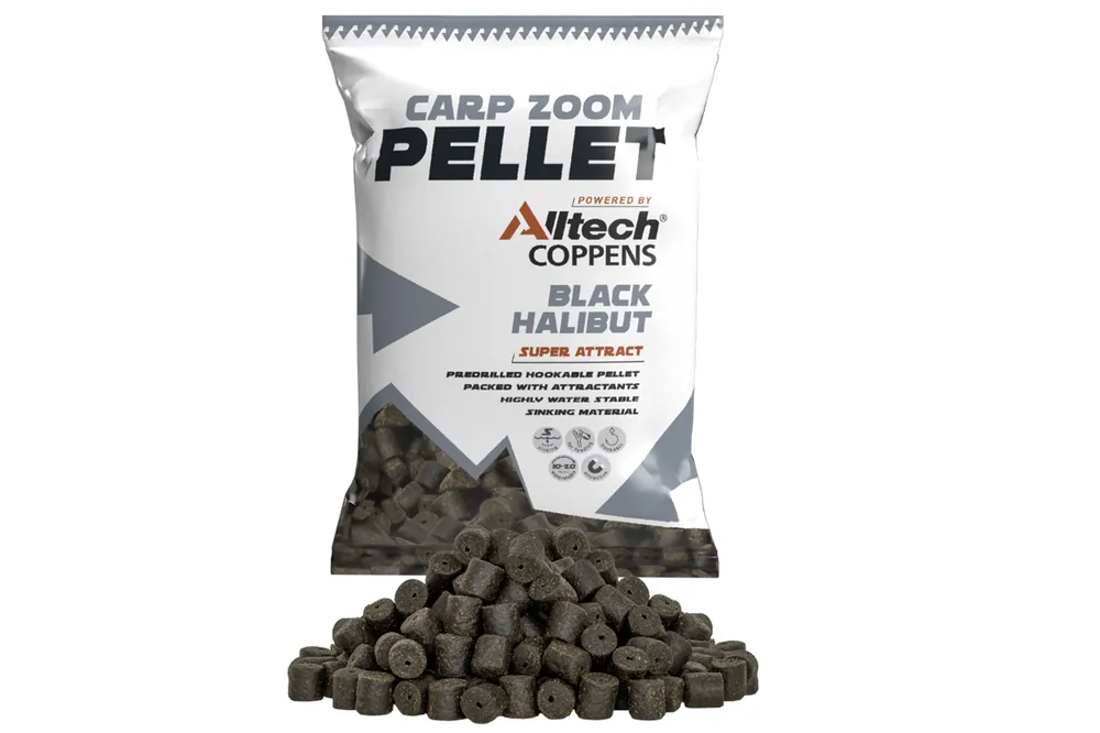 Tijdelijk Beschikbaar CZ Black Halibut Pellet, 15 mm, halibut, 800 g