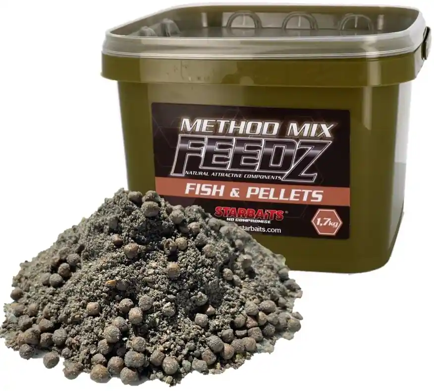 Koop Vandaag Starbaits Method Mix Feedz Fish & Pellets 1,7kg