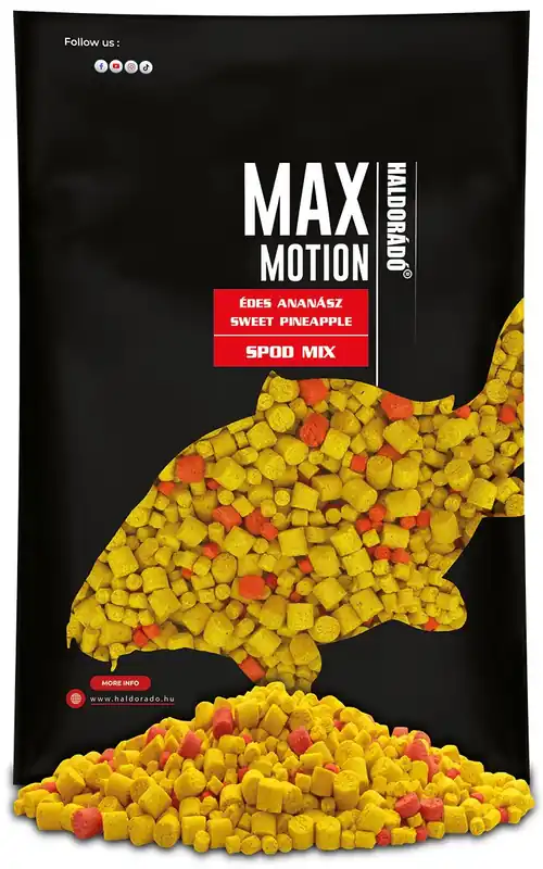 Haldorádó MAX MOTION Spod Mix - Édes Ananász Koop Vandaag