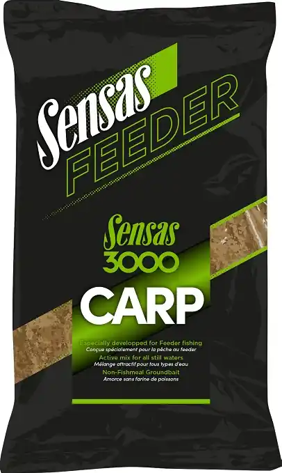 Betrouwbaar Sensas Etetőanyag 3000 Feeder Carp 1kg