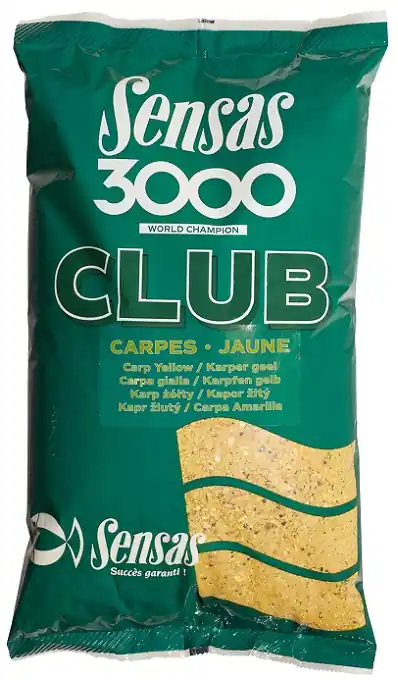 Koopje Sensas Etetőanyag 3000 Club Carpes Jaune (ponty-sárga) 2,5kg