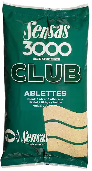 Nieuw Sensas Etetőanyag 3000 Club Ablettes (küsz) 1kg