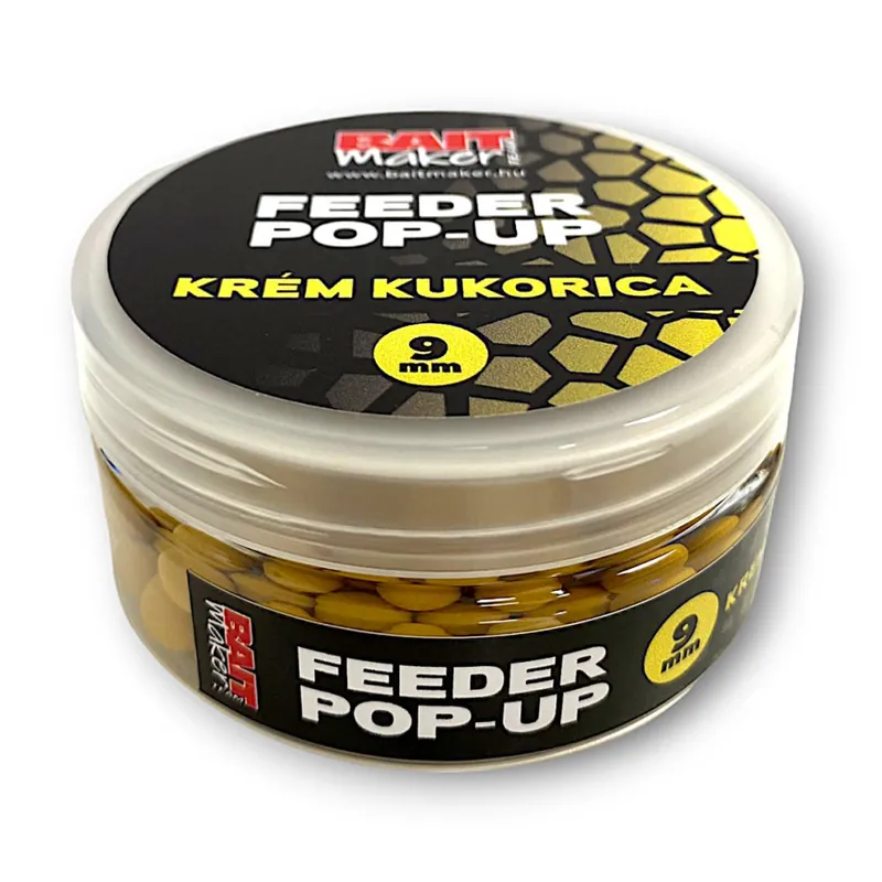 Exclusieve Aanbieding BAIT MAKER Feeder Pop Up 9 mm Krém Kukorica 25 g