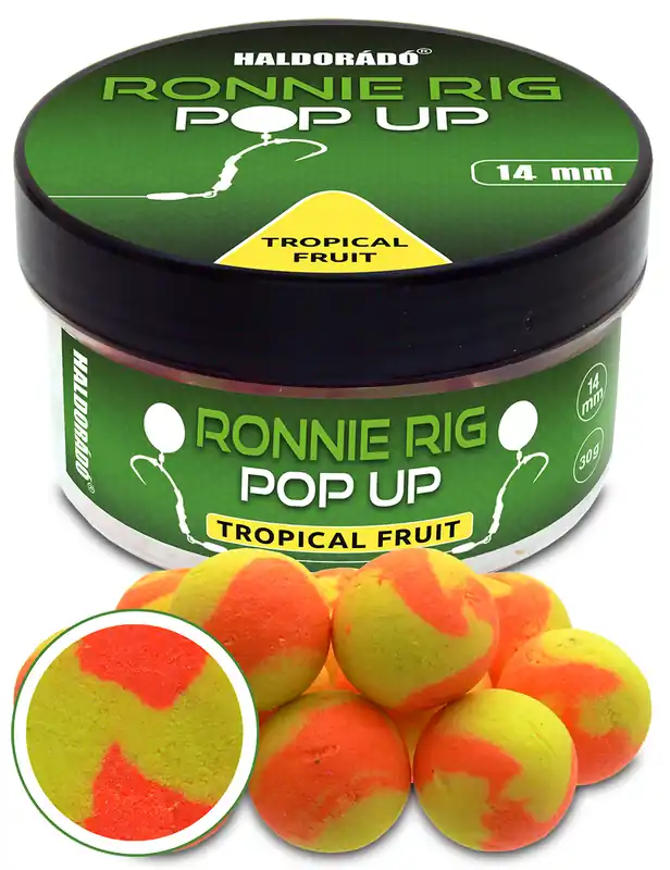 Koopje Haldorádó Ronnie Rig Pop Up - Tropical Fruit 14 mm