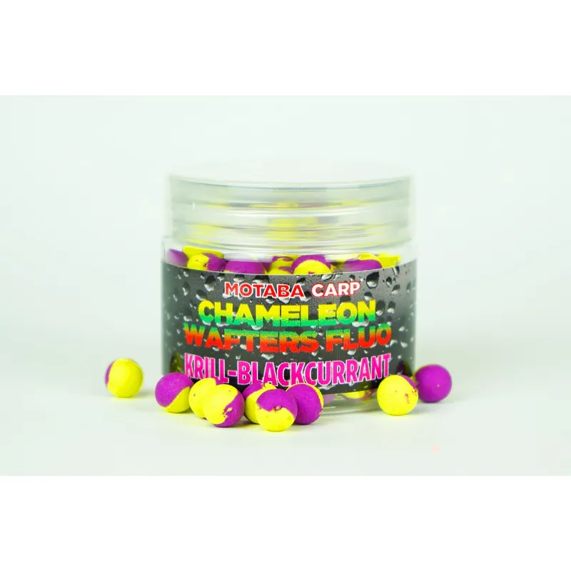 Seizoensaanbieding Motaba Carp Wafters Chameleon Fluo Krill Feketeribizli 10mm 30g