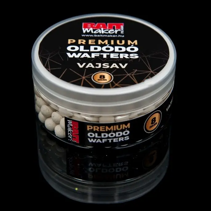 Bait Maker Premium Oldódó Wafters 8mm Vajsav 25g Alleen Vandaag