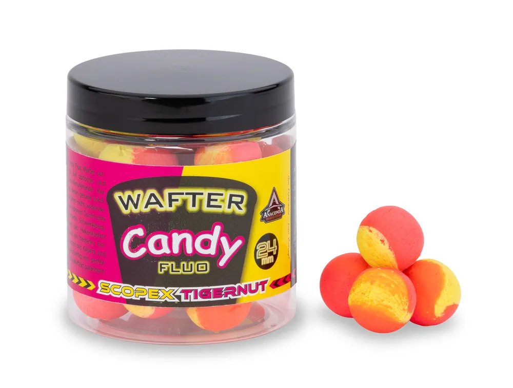ANACONDA Candy Fluo Wafter Scopex-Tigernut / Scopex-Tigrismogyoró Superprijs