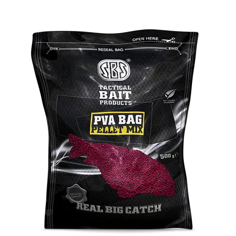 Lage Prijs SBS PVA Bag Pellet Mix 500g Garlic