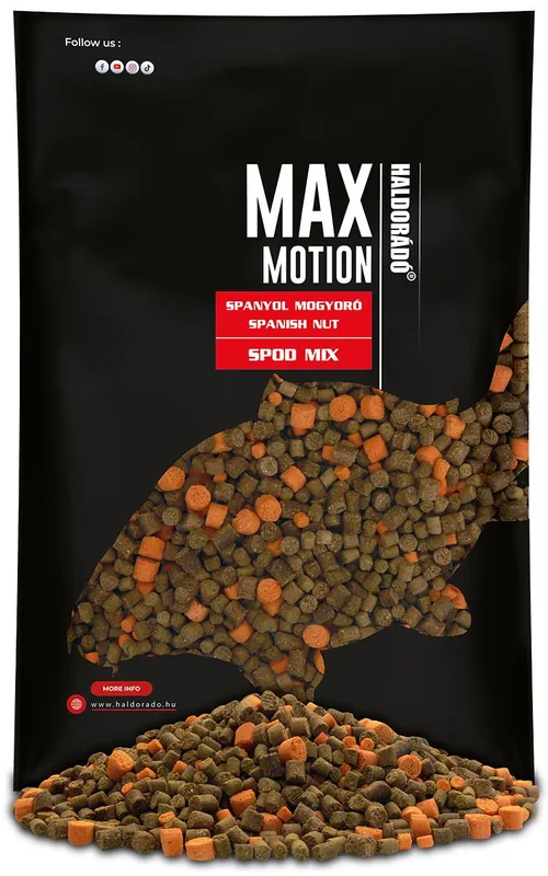 Haldorádó MAX MOTION Spod Mix - Spanyol Mogyoró Lage Prijs