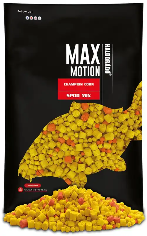 Premium Haldorádó MAX MOTION Spod Mix - Champion Corn
