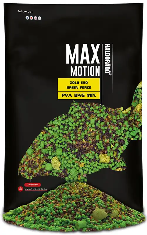 Weekendaanbieding Haldorádó MAX MOTION PVA Bag Mix - Green Force