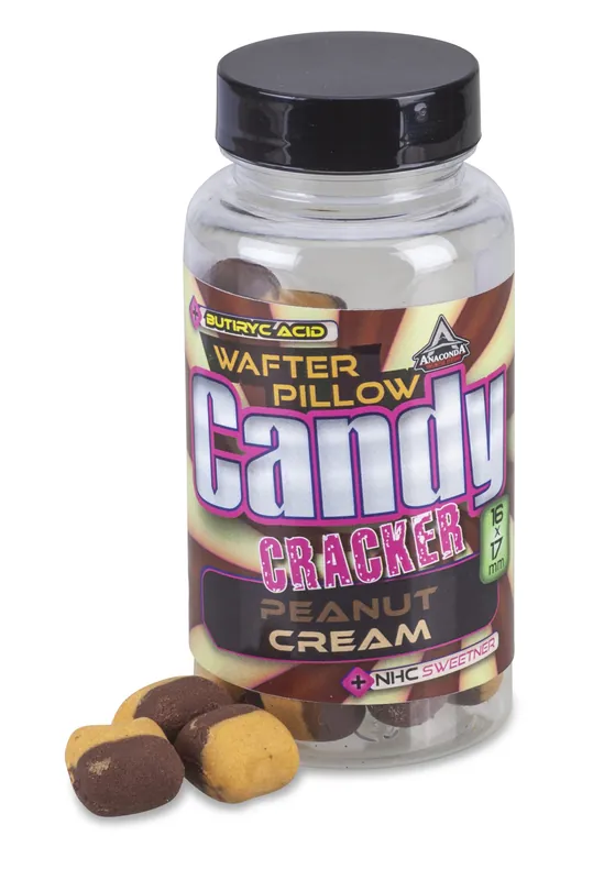 Alleen Vandaag ANACONDA Candy Cracker Wafter Peanut/Creme/Mogyorókrém 9x10mm/55g