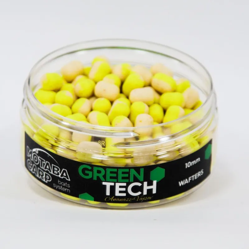 Koop Vandaag Motabacarp Green Tech Világító Wafter - Ananász-Vajsav 10 mm