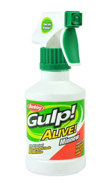 Favoriet Berkley GULP SPRAY 8OZ MINNOW attraktor