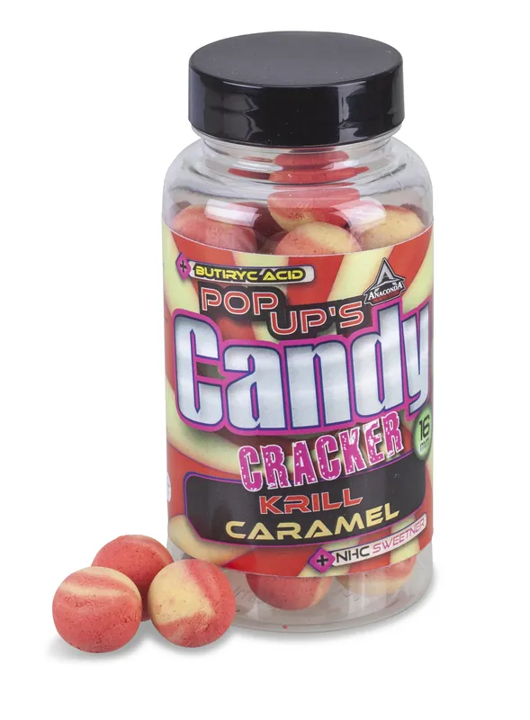 ANACONDA Candy Cracker Pop Up Krill-Caramel / Rák-Karamell 16mm Aanbieding