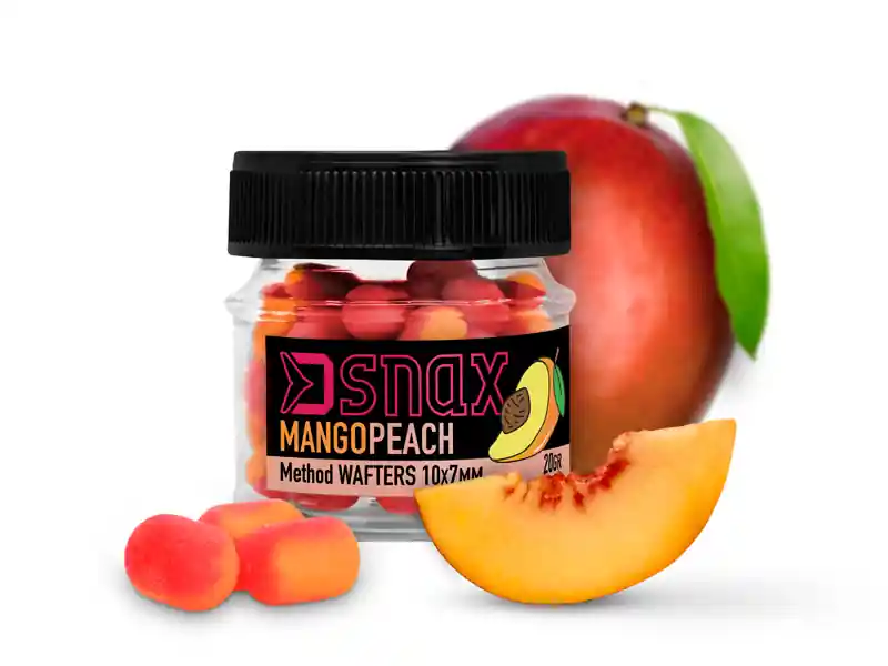 Exclusieve Aanbieding Delphin D SNAX WAFT csali 7x5.5mm/20g (Mangó-Barack)