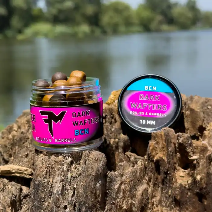 Direct Beschikbaar Feedermánia Dark Wafters Boilies & Barrels 8 mm Mango