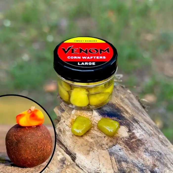 Feedermánia Venom Corn Wafters L - Sweet Banana Gratis Retour
