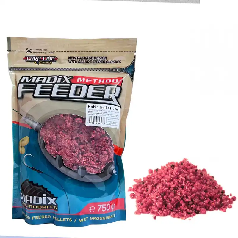 MADIX METHOD FEEDER ELŐREGYÚRT ROBIN RED&EPER 750G Goedkoop
