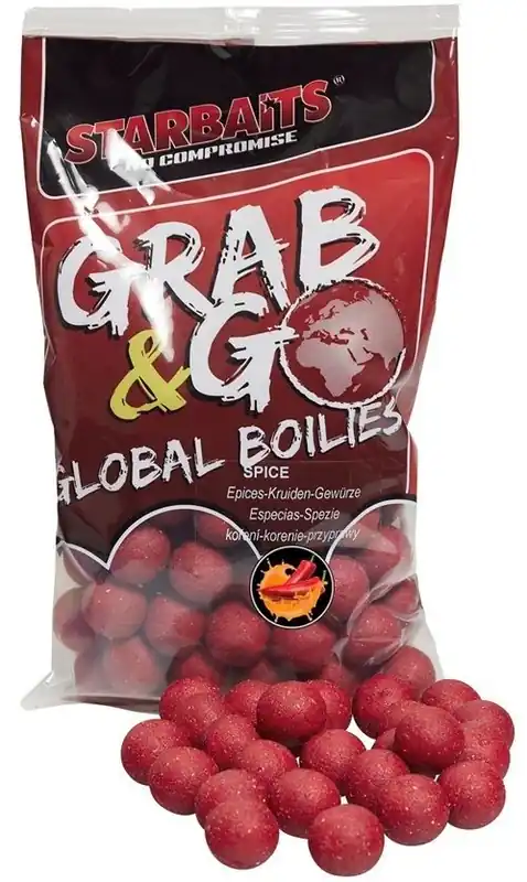 Actieprijs Starbaits Boilies Global Spice 800g 24mm