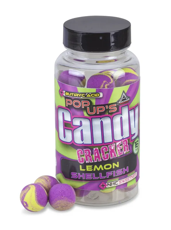 Alleen Vandaag ANACONDA Candy Cracker Pop Up Lemon-Shellfish / Citrom-Kagyló / 14mm