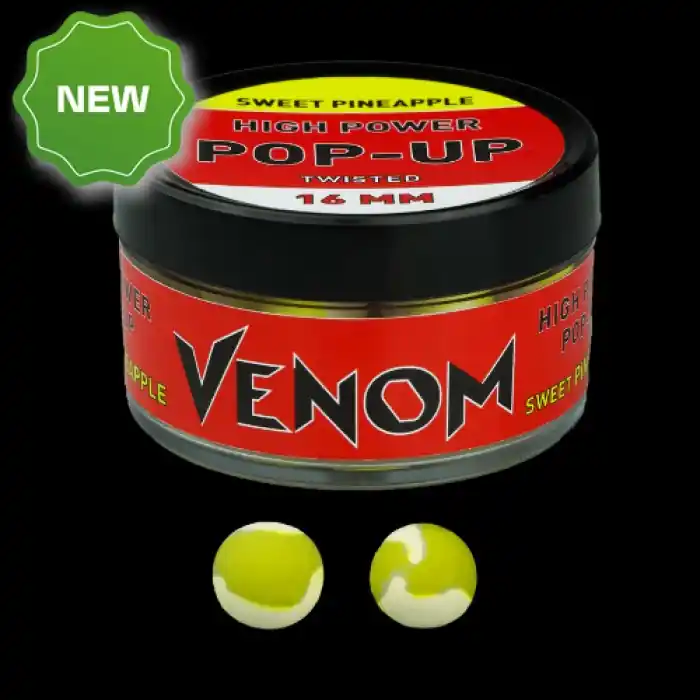 Feedermánia Venom High Power Pop-Up Boilie 16mm, Sweet Pineapple Must-Have
