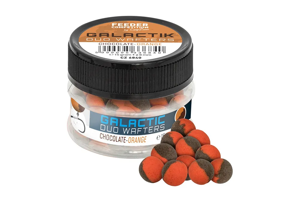 Feeder Competition Galactic Duo Wafters horogcsali, 10mm, csoki, narancs, 15g Bestseller