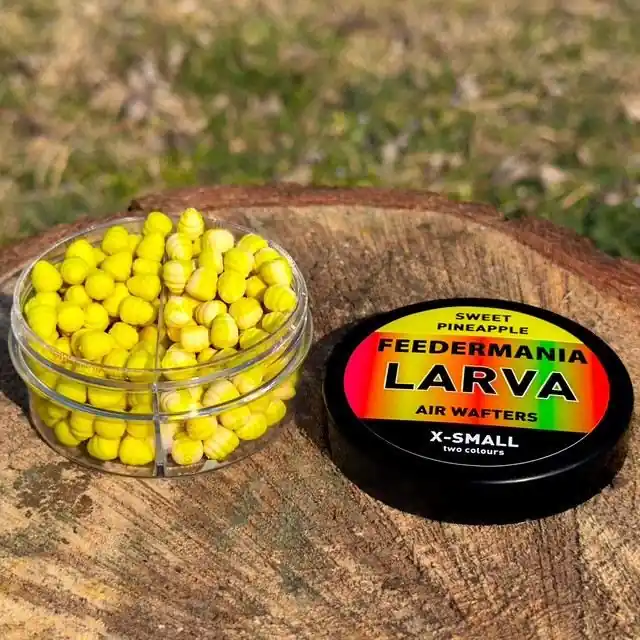 Merkproduct Feedermánia Larva Air Wafters Two Tone XS - Sweet Pineapple XS