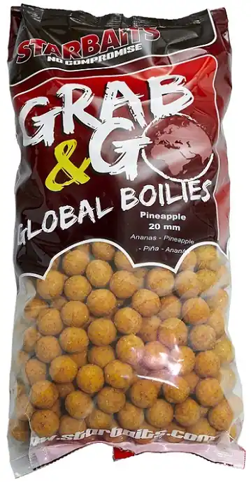 Starbaits Boilies Global Pineapple 2,5kg 20mm Koopje