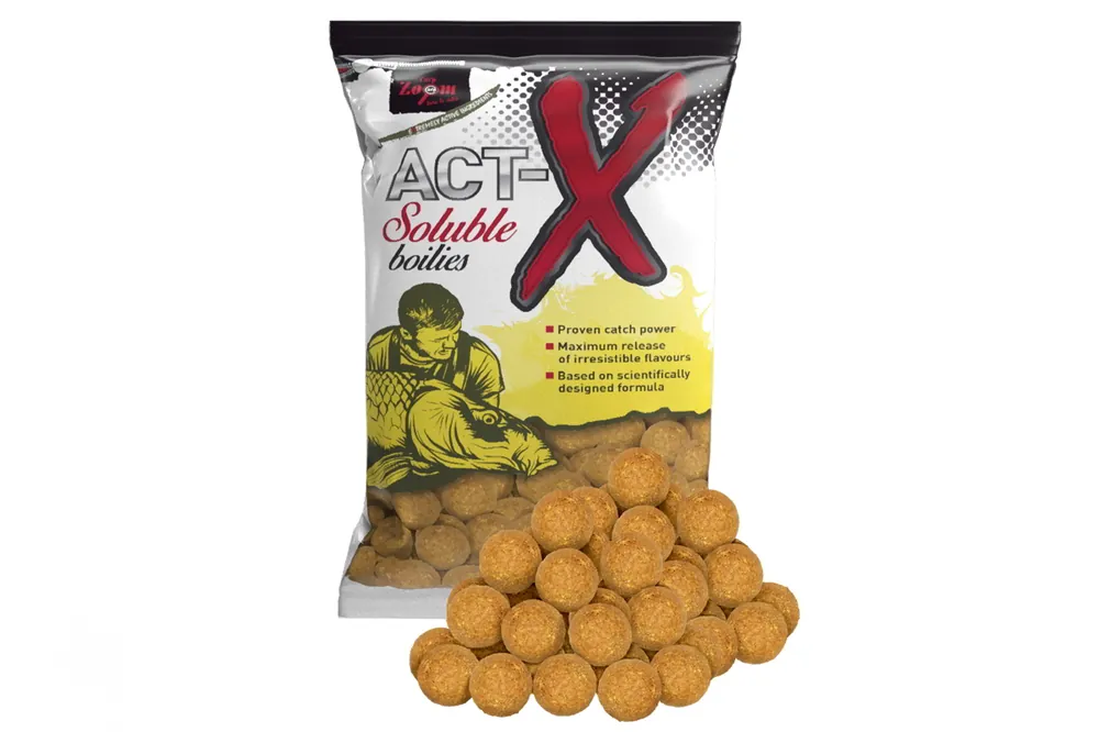 Goedkoop CZ Act-X Soluble oldódó bojli, 24 mm, mangó, 800 g