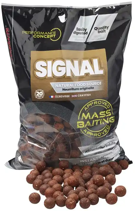 Starbaits Mass Baiting Boilies Signal 3kg 14mm Gratis Retour