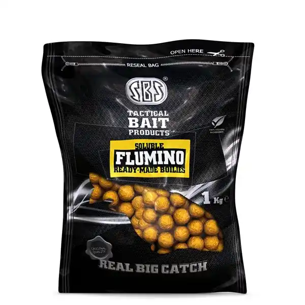 Must-Have SBS Soluble Flumino Ready-Made Bojli 20mm/1Kg-Squid&Octopus