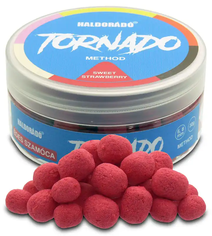 Weekendaanbieding Haldorádó TORNADO Method 6, 8mm - Édes Szamóca