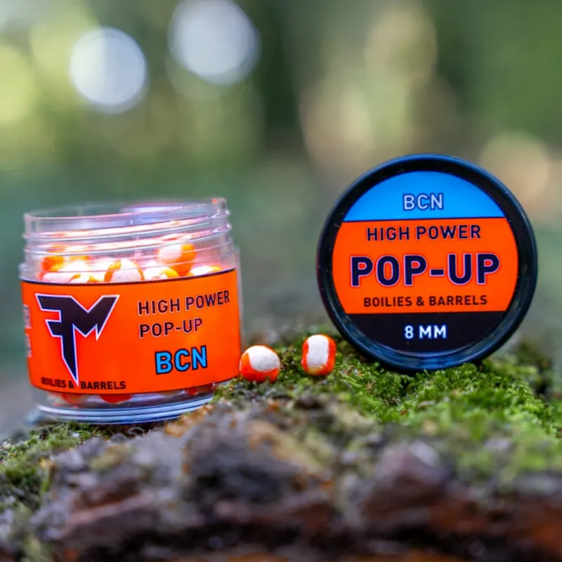 Favoriet Feedermánia High Power Pop-Up Boilies & Barrels 8 mm Bcn