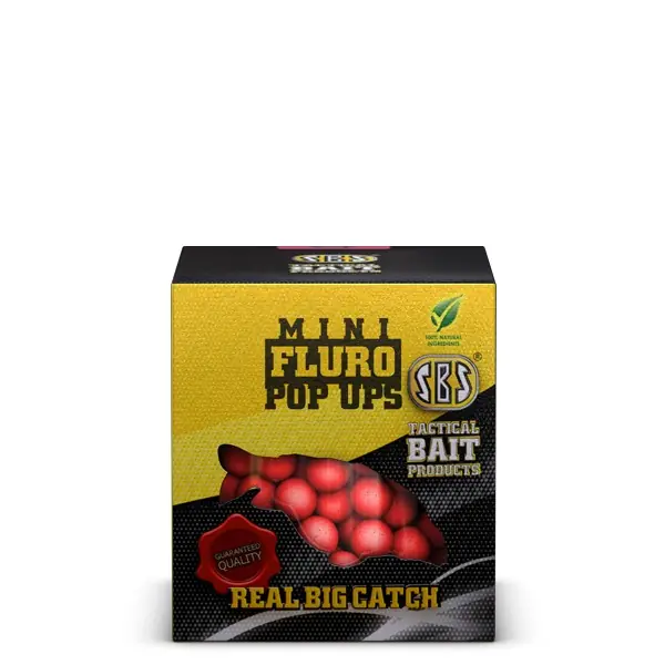 Beperkte Voorraad Fluro Mini Pop Ups Natural 20g 8mm