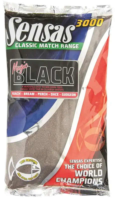 Snelle Levering Sensas Etetőanyag 3000 UK Magic Black (feket) 1kg
