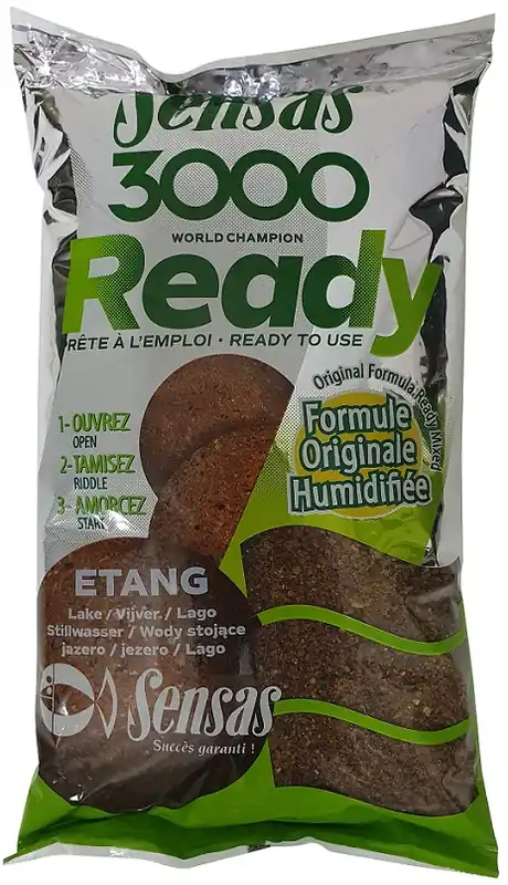 Sensas Etetőanyag 3000 Ready Etang (tavak) 1,25kg Merkproduct
