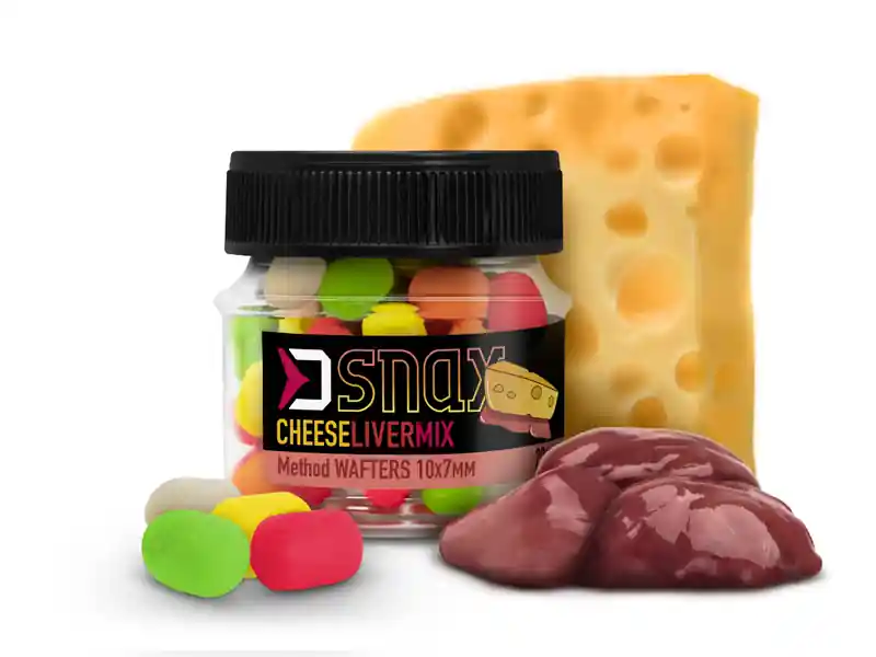 Favoriet Delphin MIX D SNAX WAFT csali 10x7mm/20g (Sajt - máj)