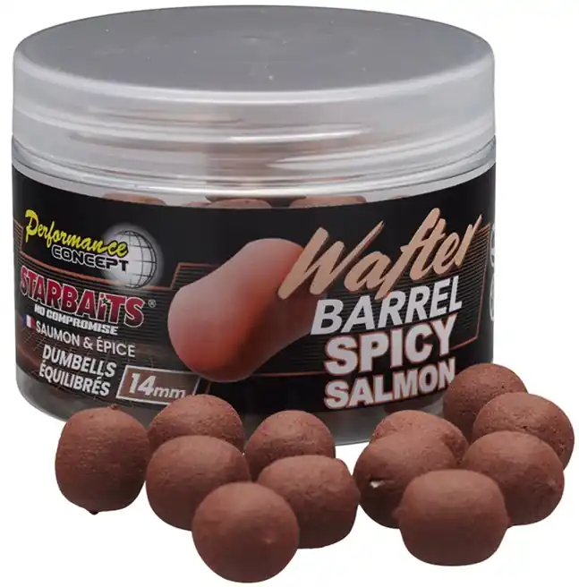 Starbaits Wafter Spicy Salmon 14mm 50g Goedkoop