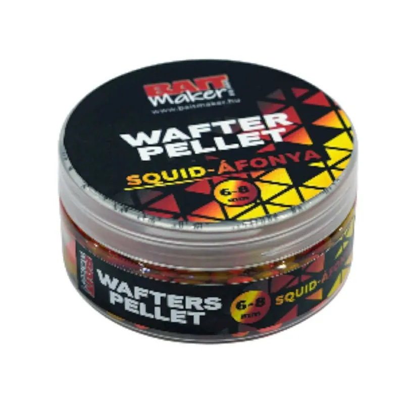 BAIT MAKER Wafters Pellet 6,8 mm Squid-Áfonya 30 g Populair