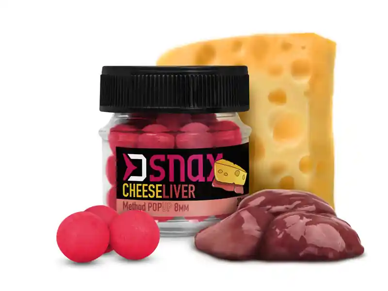 Veilige Betaling Delphin D SNAX POP csali 5.5mm/20g (Sajt - máj)