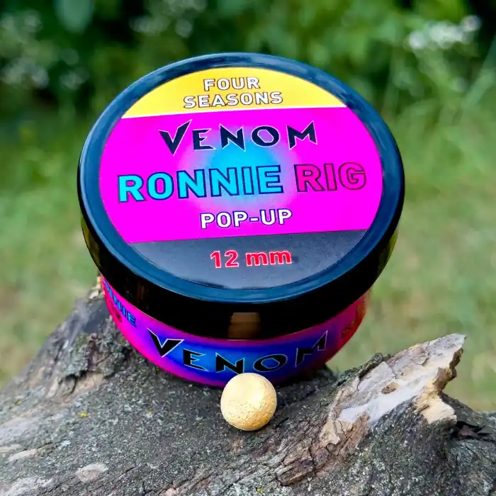 Feedermánia Venom Ronnie Rig Pop-Up 12 mm Four Seasons Beperkte Voorraad