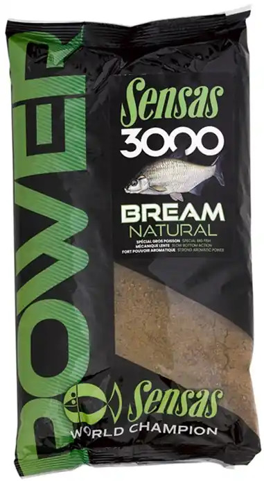 Shop Nu Sensas Etetőanyag 3000 Power Bream Natural (dévér) 1kg
